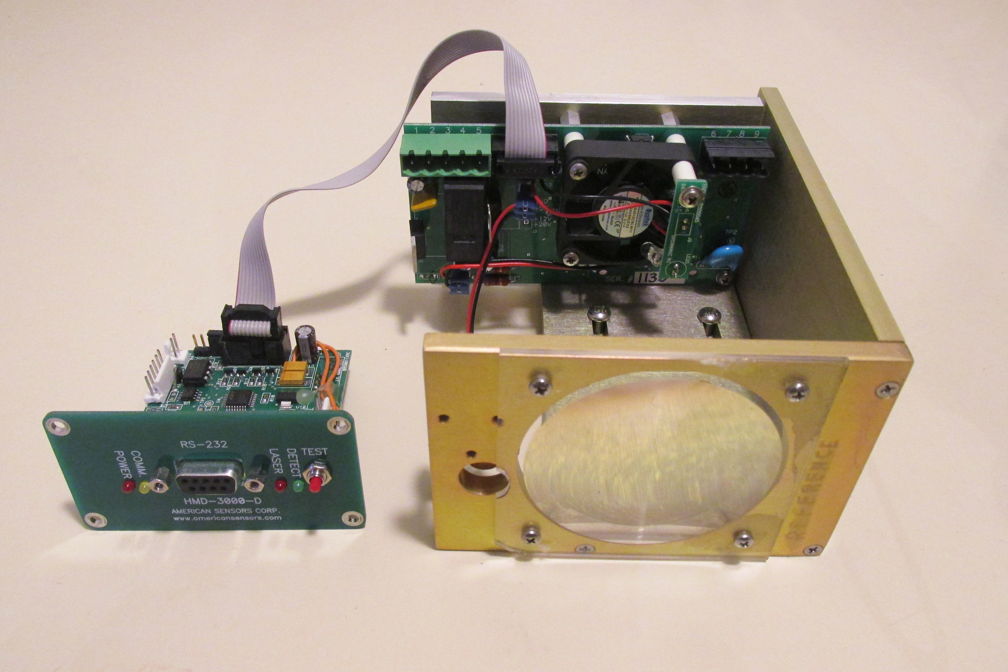 HMD-3000 electronics