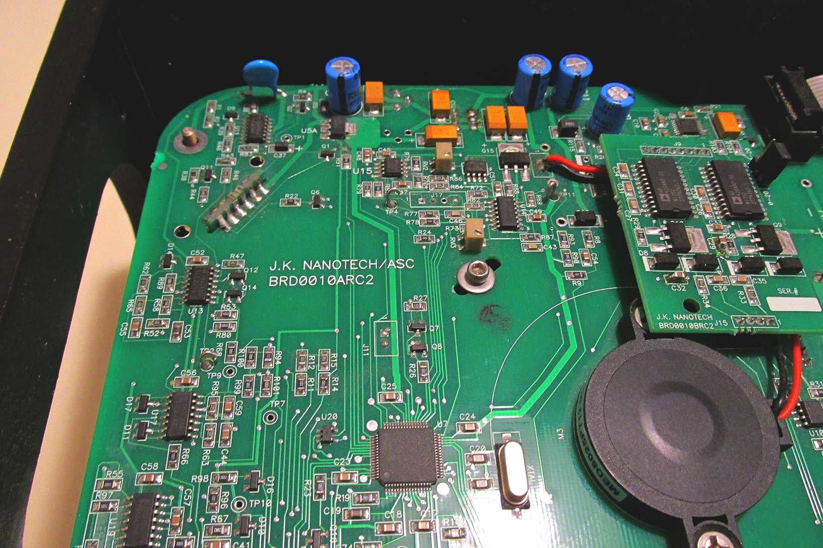 IS-3000 board with rotating mirror