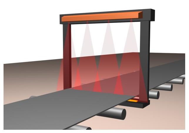 Illustration of Pinhole Detector setup